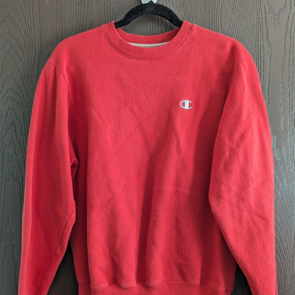 Champion Red Crewneck Grandpacore